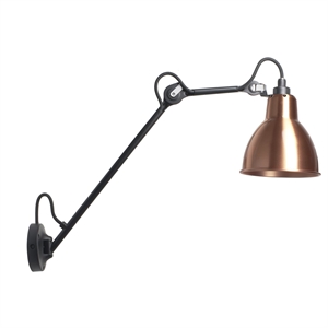 Lampe Gras N122 Wandlampe Schwarz/ Kupfer – DCWéditions