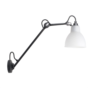 Lampe Gras N122 Wandlampe Schwarz/ Polycarbonat – DCWéditions