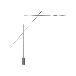 Nemo Flamingo Stehlampe 3000K Chrom