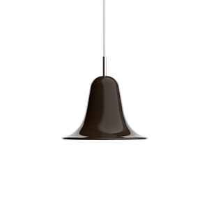 Verner Panton Pantop Pendelleuchte Ø23 Pechbraun