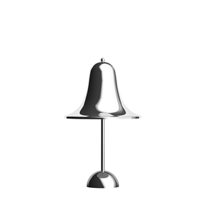 Verner Panton Pantop Tragbare Lampe Chrom