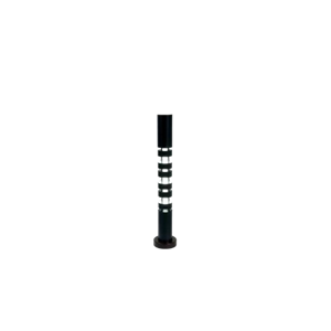 Serge Mouille Kleine Totem-Stehlampe Schwarz
