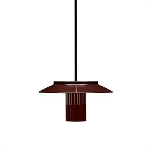 Pholc Klein 24 Pendelleuchte Schwarz Rot