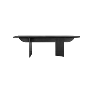 Louise Roe Pillabout 01 Schreibtisch L200 Schwarz lackierte Eiche