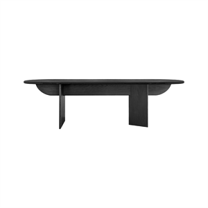 Louise Roe Pillabout 02 Esstisch L240 Schwarz lackierte Eiche