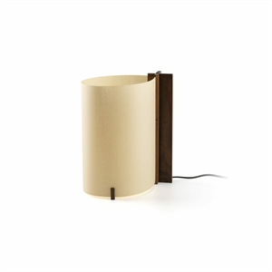 Faro CATA Tischlampe Walnuss/Natur