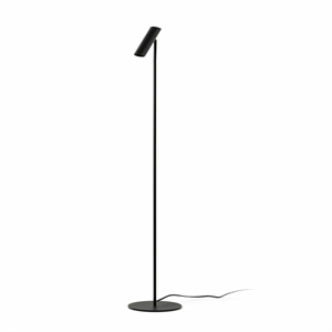 Schwarz LEO Stehlampe Matt
