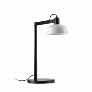 Faro TATAWIN Tischlampe Satin Schwarz/ Weiß