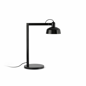 Schwarz TATAWIN Tischlampe Satin/Schwarz