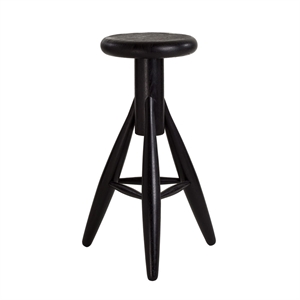 artek Rocket Barhocker 73 cm Schwarz