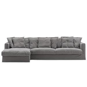 Decotique Le Grand Air 3-Sitzer-Sofa Divan Links Grau
