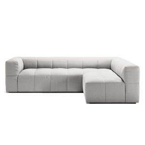 Decotique Mure 3-Sitzer Sofa mit offenem Ende rechts Mondweiß