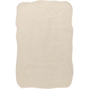 Decotique Leaf Teppich 250x350 Off-White