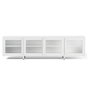 Kaufhaus TV-Bank 180 cm Weiß