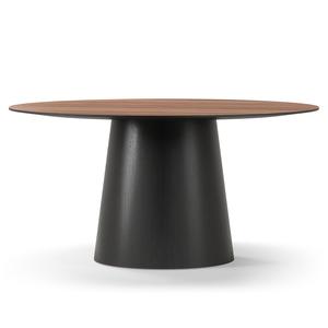 Decotique Social Esstisch 150 Walnuss/ Schwarz/Eiche