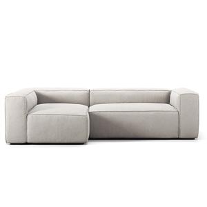 Decotique Grand 3-Sitzer Sofa Divan Links Mondweiß