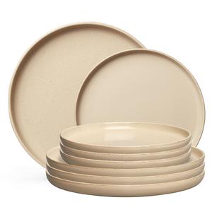 Decotique BON Teller Starter Set Teller 8er Set Beige