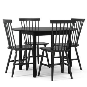Department Wood Esstisch Schwarz/ Schwarz