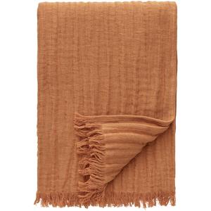 Decotique Crinkle Tagesdecke 130x170 Hellbraun