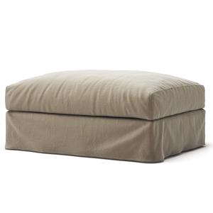 Decotique Le Grand Air Fußhocker Savage Leinen