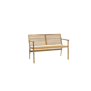 Sibast Furniture RIB 2-Personen-Gartenbank Teak
