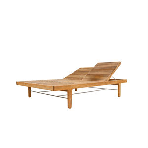 Sibast Furniture RIB Sonnenliege Doppel Teak