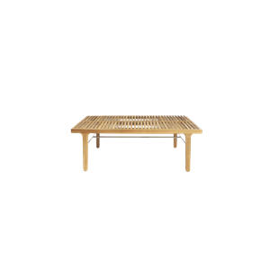 Sibast Furniture RIB Outdoor Couchtisch Quadratisch Teak