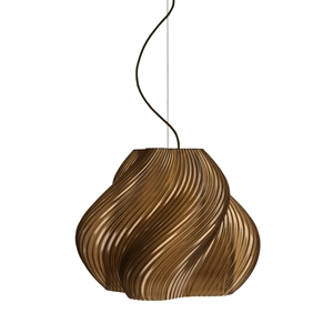 Crème Atelier Soft Serve Mega Pendelleuchte Karamell/ Chrom