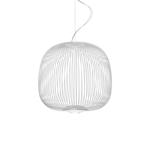 Foscarini Spokes 2 Midi Pendelleuchte mit LED Weiß