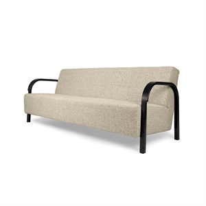 Mazo ARCH 3-Sitzer-Sofa Daw/McNutt/3278-11/ Schwarz