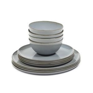 Serax Terres De Rêves Starter-Set, 12 Stück, Smokey Blue