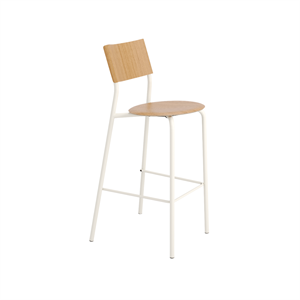 TipToe SSD Barhocker 75 cm Eiche/Cremeweiß