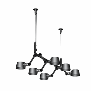 Tonone Bolt 6 Pack Pendelleuchte Seite Fit Schwarz