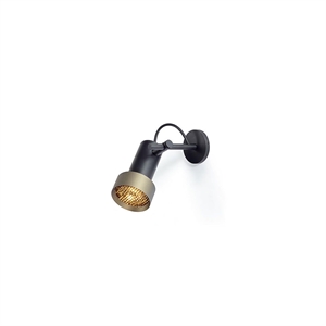 Trizo 21 2Thirty-W1 Honeycomb Wandlampe Schwarz/ Bronze Ring