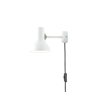 Anglepoise Type 75 Mini Wandlampe mit Kabel Apline Weiß