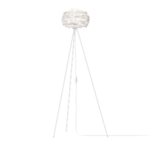 Stehlampe Eos Tripod Stehleuchte Mini Weiß mit Beinen in Weiß