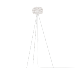 Stehlampe Eos Tripod Stehleuchte Micro Weiß mit Beinen in Weiß