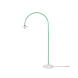 Valerie Objects Standing Lamp N°2 Stehlampe Marmor/ Grün