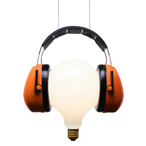 Ingo Maurer Psst! Pendelleuchte Arancio