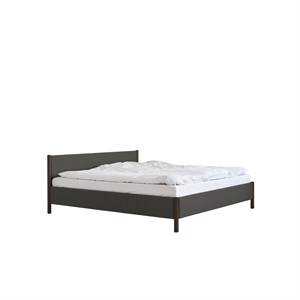 Rye Sleep Veng Bettgestell 160x200 Grau/ Räuchereiche