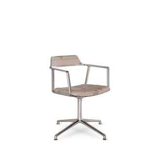 Vipp 452 Drehsessel Guesthouse Edition Montafon Haus Austria Gemustert/Poliert