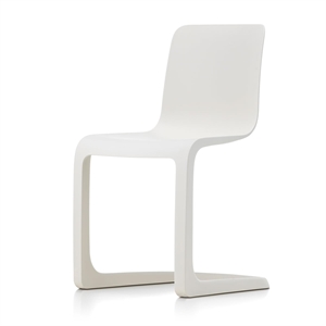 Vitra EVO-C Esstischstuhl Elfenbein