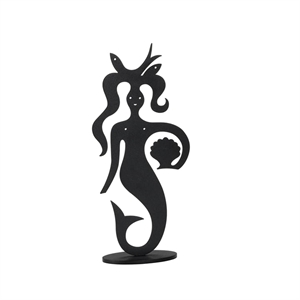 Vitra Silhouette Meerjungfrau Skulptur Schwarz